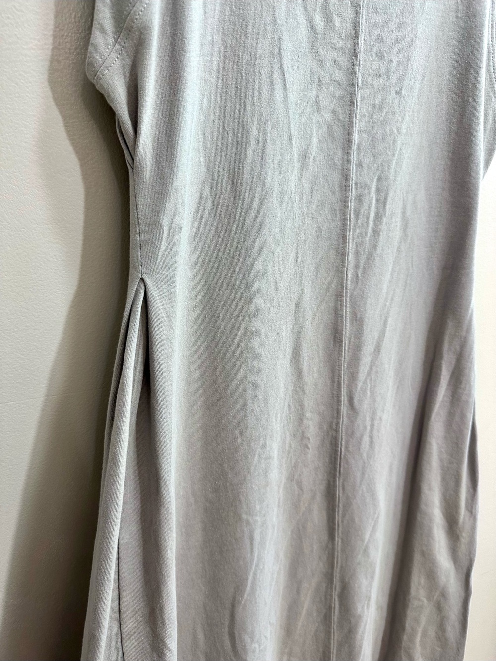 Free People Beach "Simone" Midi Dress in Gray Minimalist Size XS - Picture 7 of 11